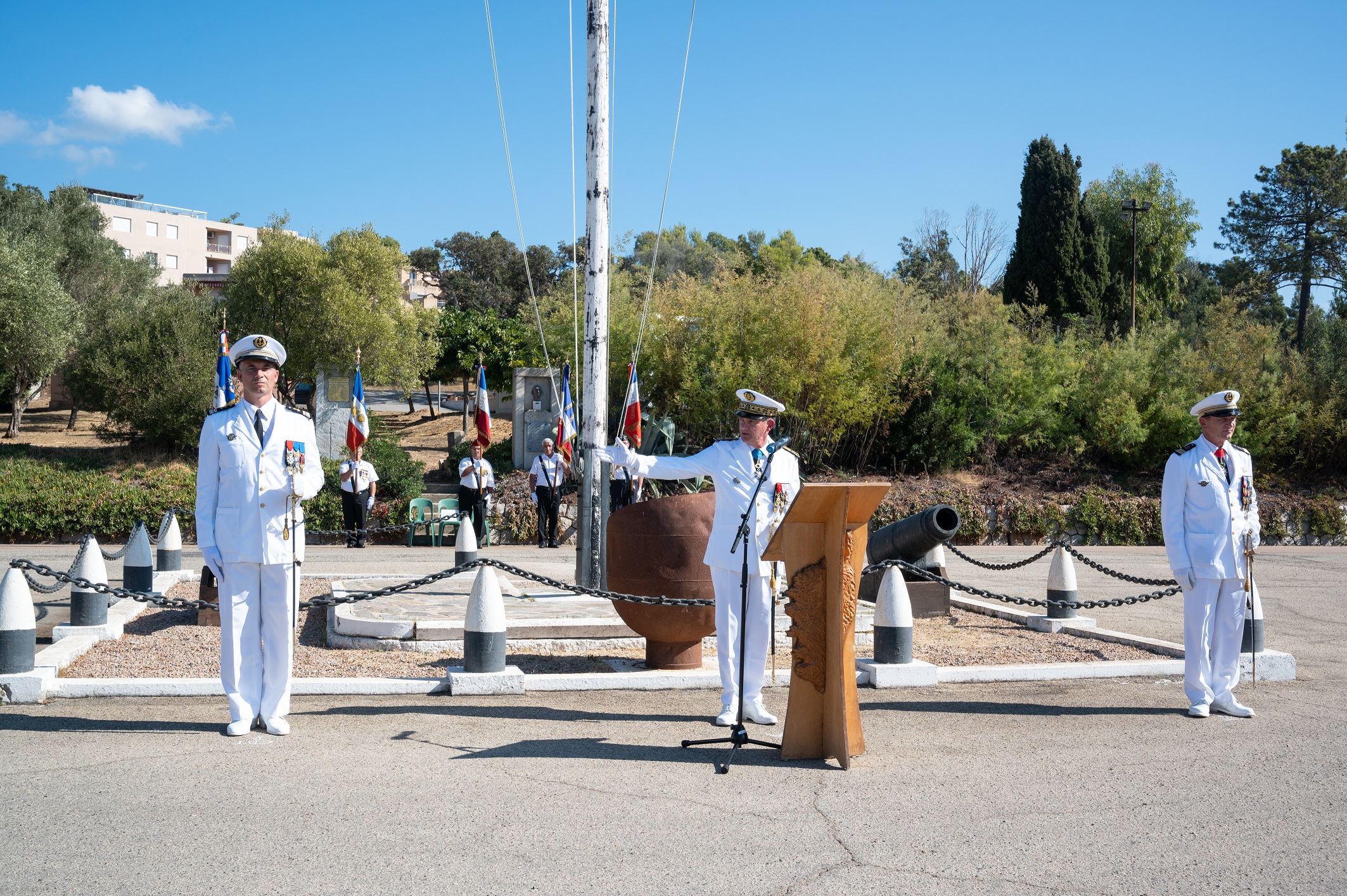 Un nouveau commandant pour la marine en Corse