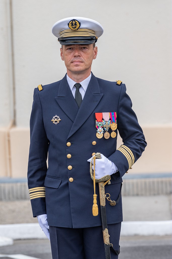 Un nouveau commandant pour la base navale de Cherbourg
