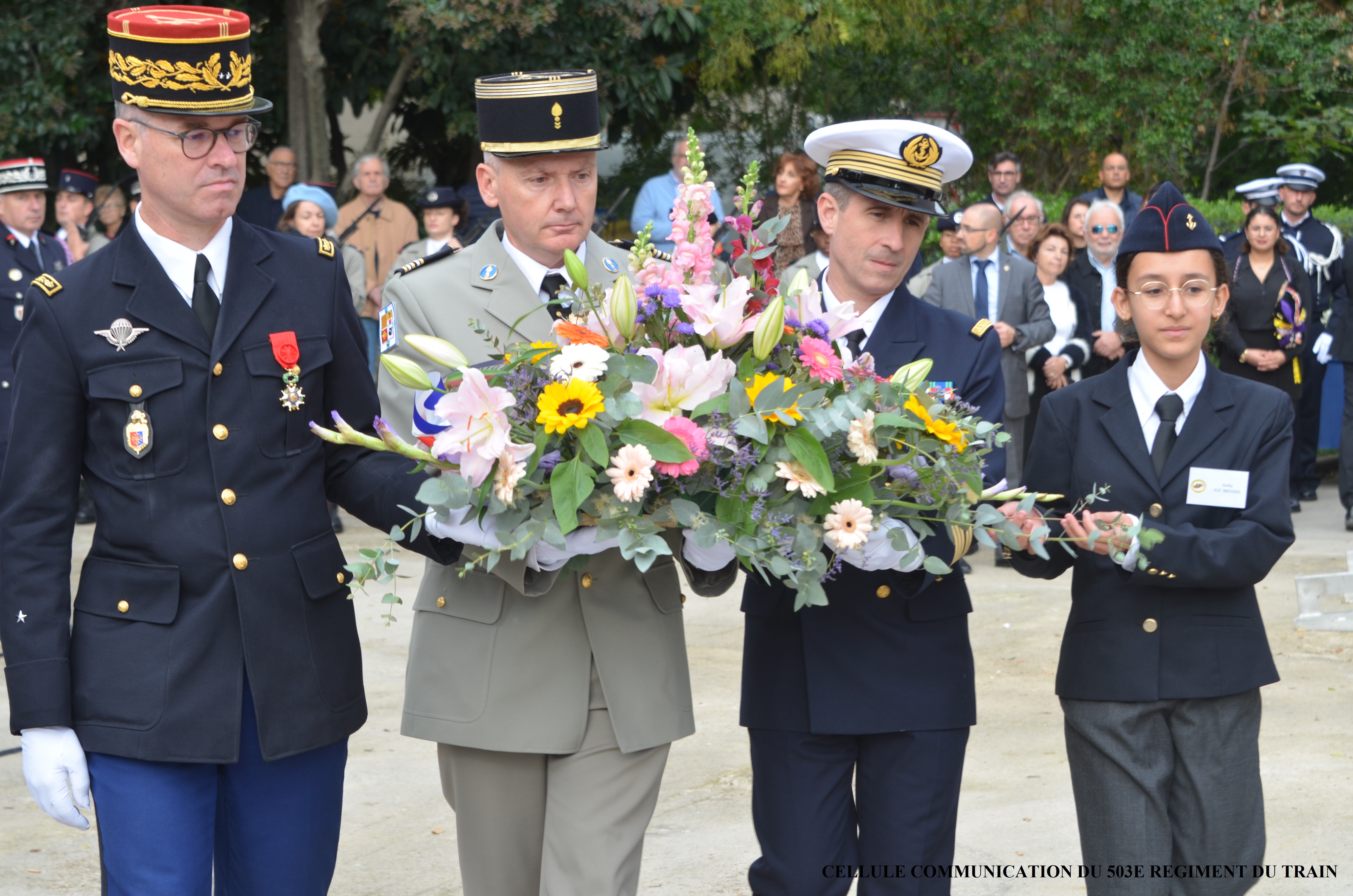  Les marins de la Force d’action navale commémorent l’Armistice du 11 novembre