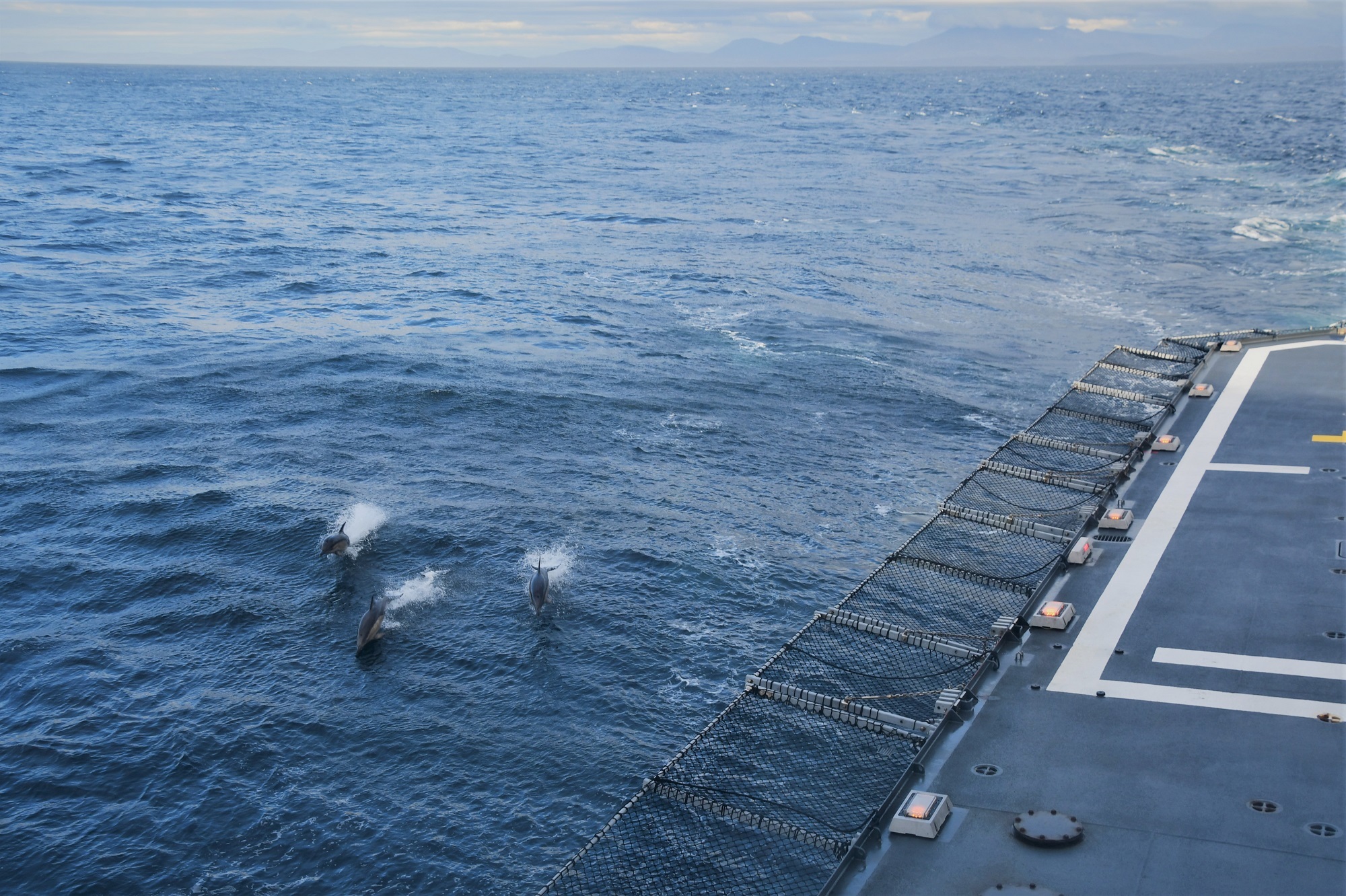 ATLANTIQUE NORD - Les marins de la frégate multi-missions Normandie intensifient leurs entraînements.