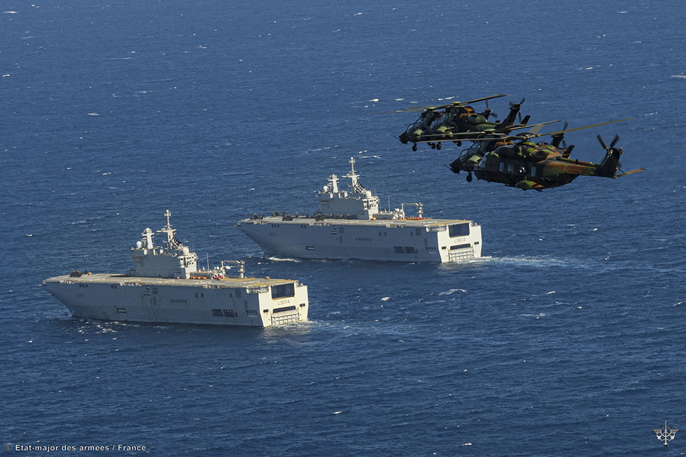 CORMORAN 21 - Le groupe naval aéromobile conduit son deuxième raid et démontre ses capacités.