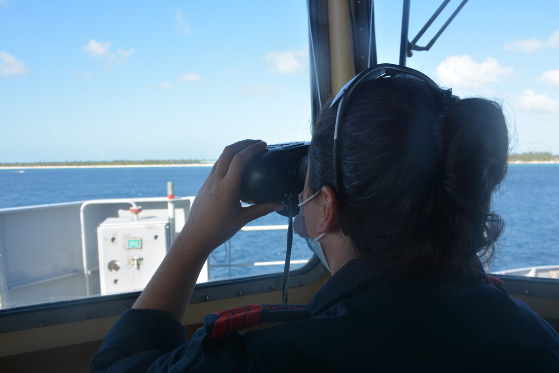 FAPF - Le BSAOM Bougainville en surveillance des pêches aux Kiribati