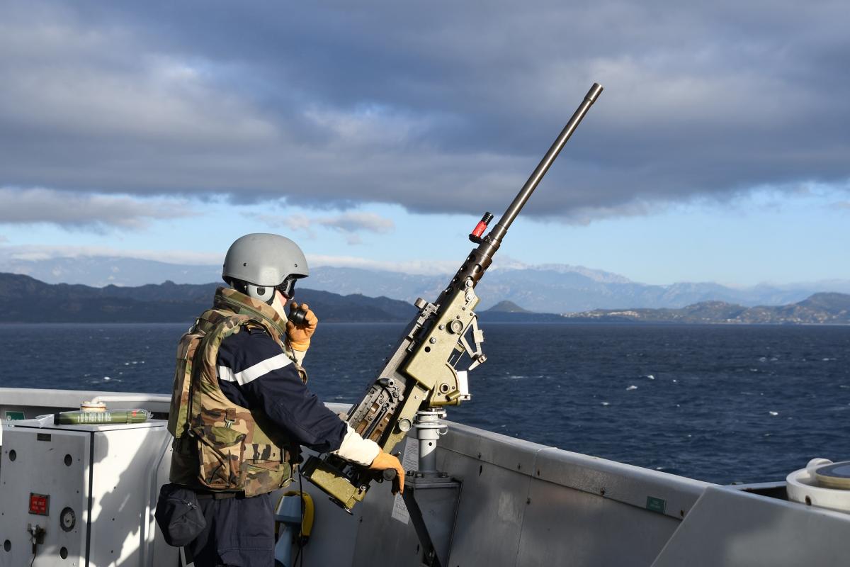 En entrainement au large de la Corse, la Normandie se prépare à intégrer le GAN