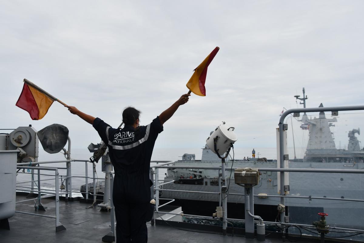 FAPF - Mission Asie 2022 : coopération avec la marine malaisienne
