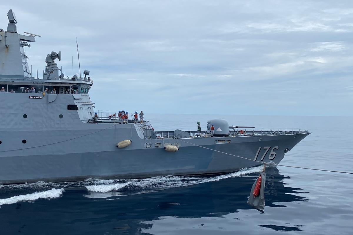 FAPF - Mission Asie 2022 : coopération avec la marine malaisienne
