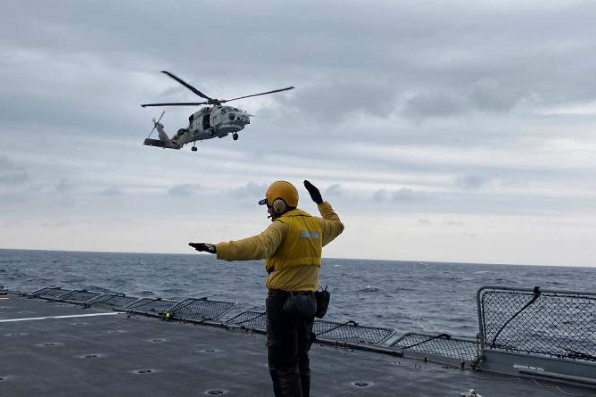 Mission Asie 2022 - Exercice bilatéral franco-japonais OGURI-VERN