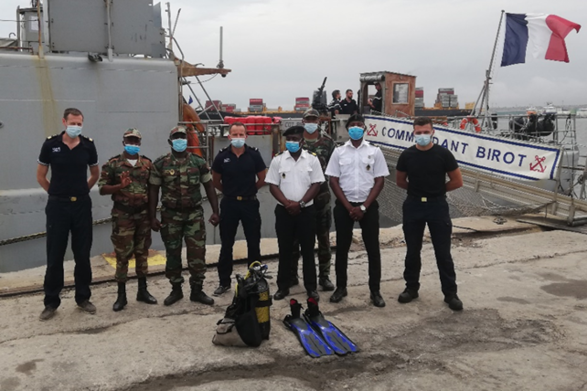 Corymbe 161 : L’équipage du PHM Commandant Birot partage ses savoir-faire