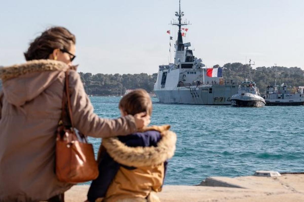 Le Guépratte de retour à Toulon après deux mois et demi de déploiement en océan Indien