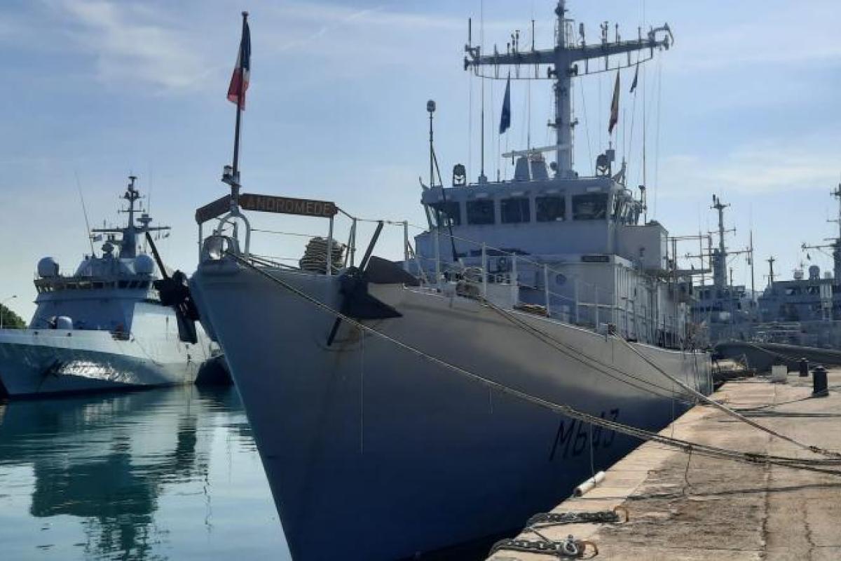 Méditerranée occidentale – SPANISH MINEX : bilan de l’exercice pour les chasseurs de mines Andromède et Capricorne
