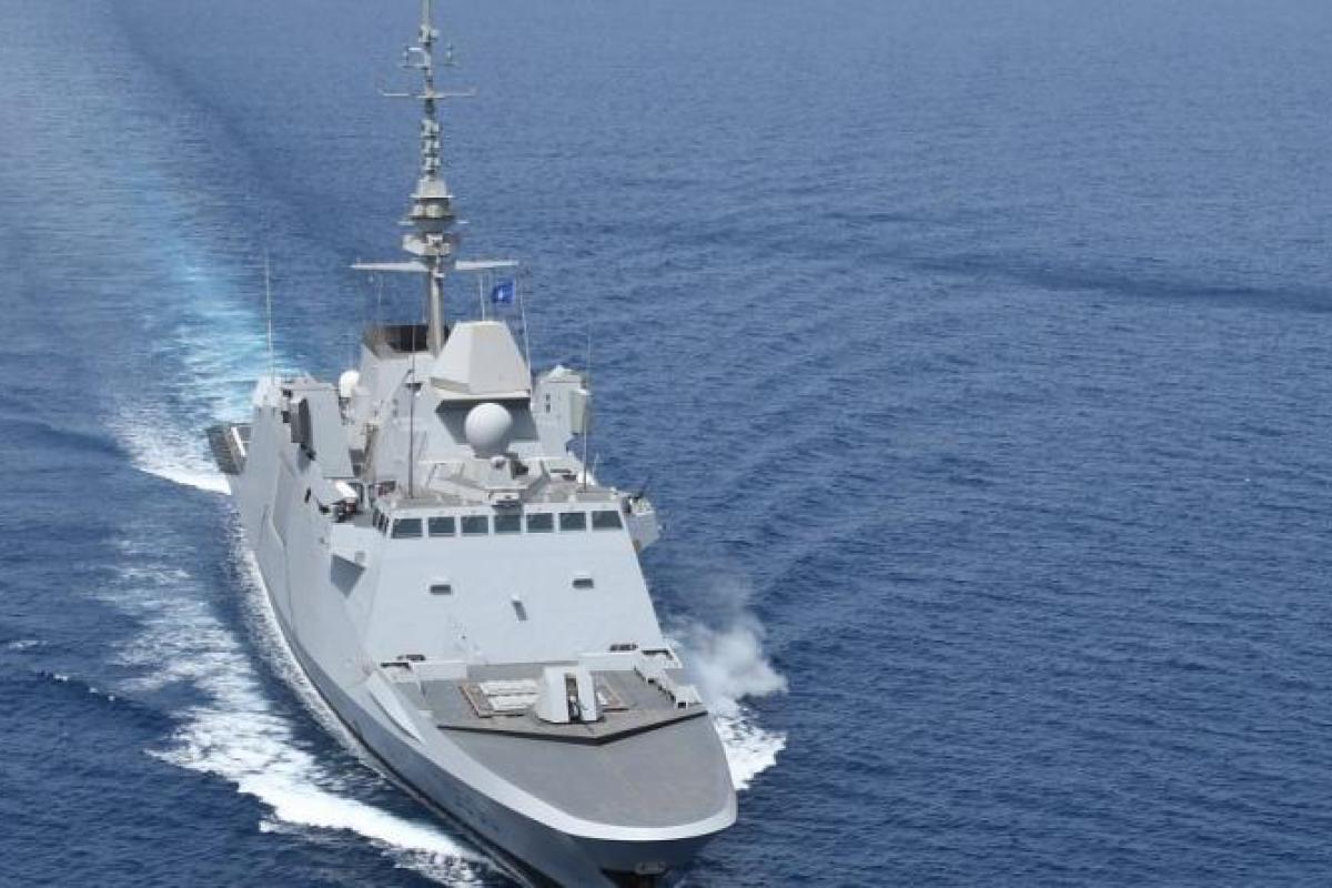 Toulon - Retour au port base après un déploiement de trois mois en Méditerranée pour la FREMM-DA Alsace
