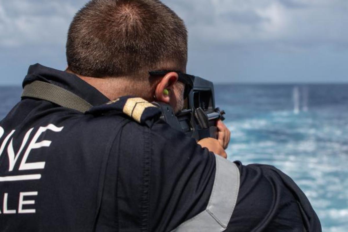 CORYMBE 163 - La frégate de surveillance Ventôse entre en zone d’opération