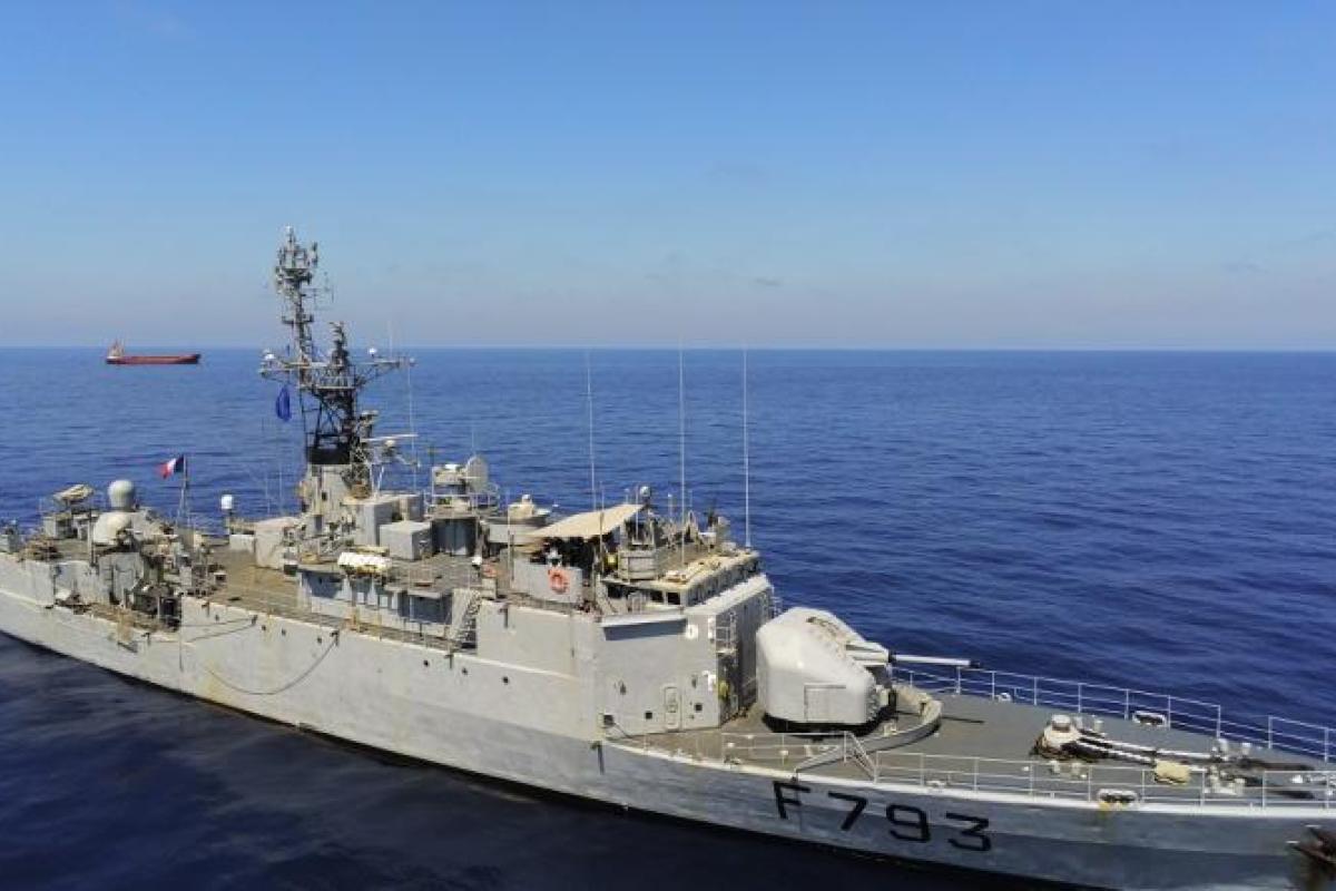 Méditerranée centrale - Concentration de moyens de l’opération EUNAVFORMED IRINI