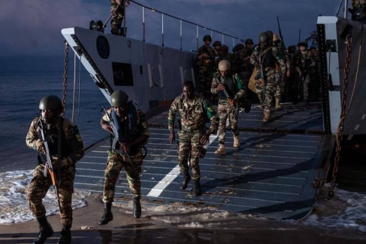  EFG – Exercice de débarquement « GABON 22 » à Nionyé 