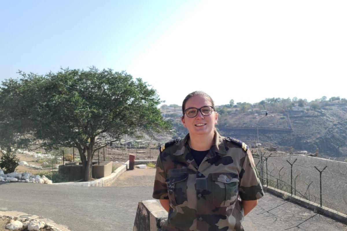 Portrait : Second maître Nolwenn, commis à Djibouti
