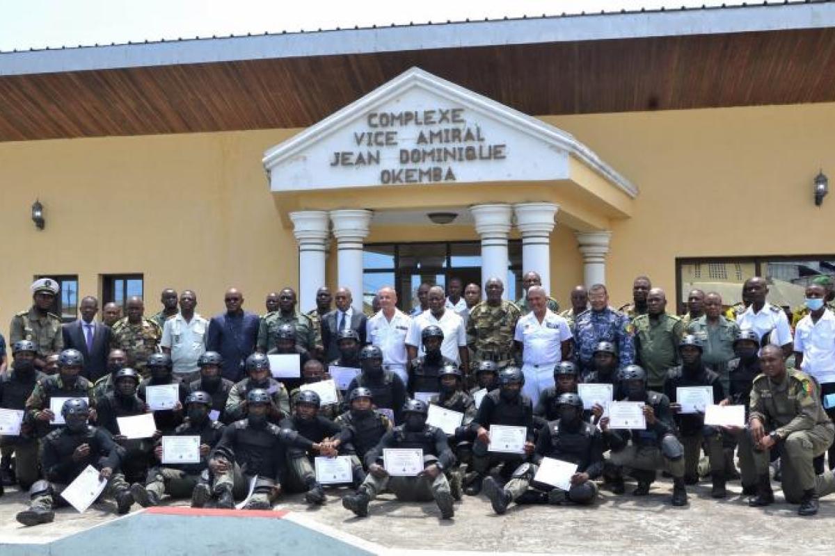 EFG – Formation « protection défense » d’un bâtiment au profit de la marine nationale congolaise
