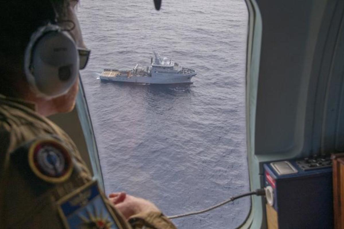 FAPF - Le Bougainville en mission de police des pêches