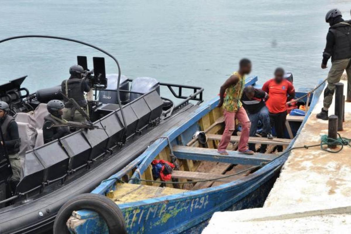 EFG – Formation « protection défense » d’un bâtiment au profit de la marine nationale congolaise