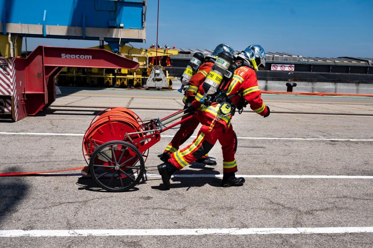 Les marins-pompiers au cœur de l’exercice européen Domino