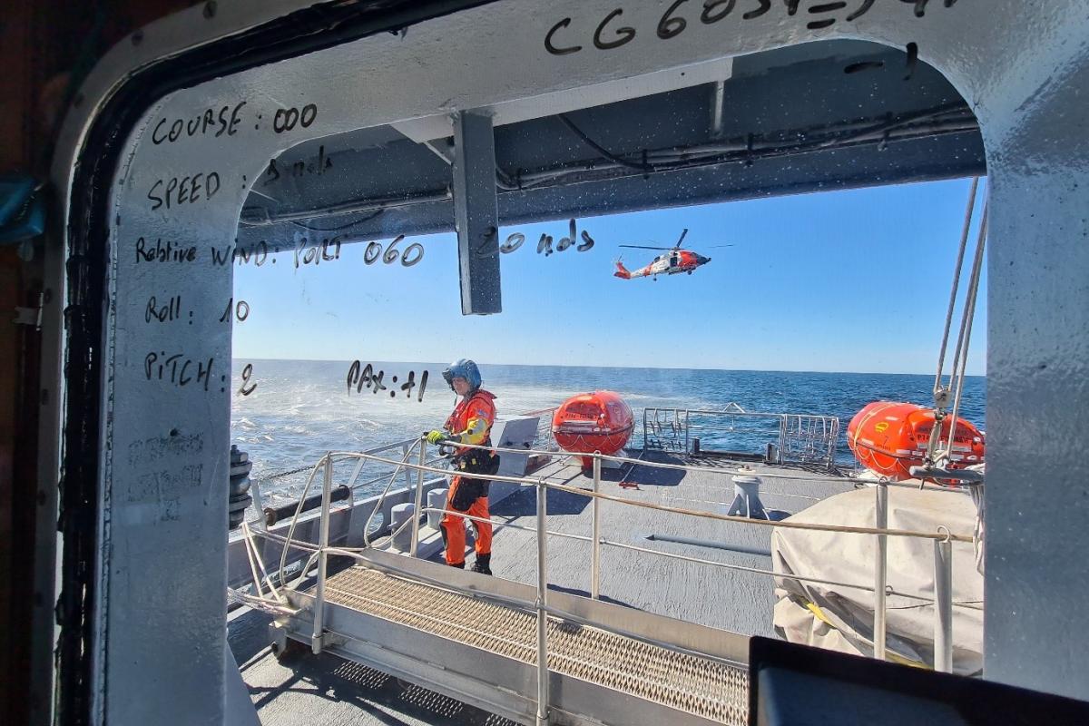 Coopération franco-américaine pour le patrouilleur Fulmar