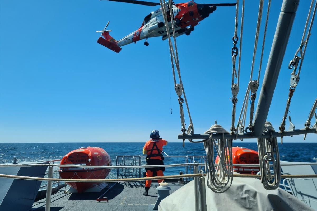 Coopération franco-américaine pour le patrouilleur Fulmar