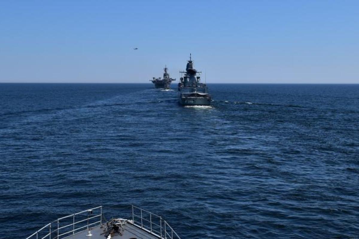 Mer Baltique - Fin de l’activité NEPTUNE SHIELD pour l’équipage de la frégate anti-sous-marine Latouche Tréville
