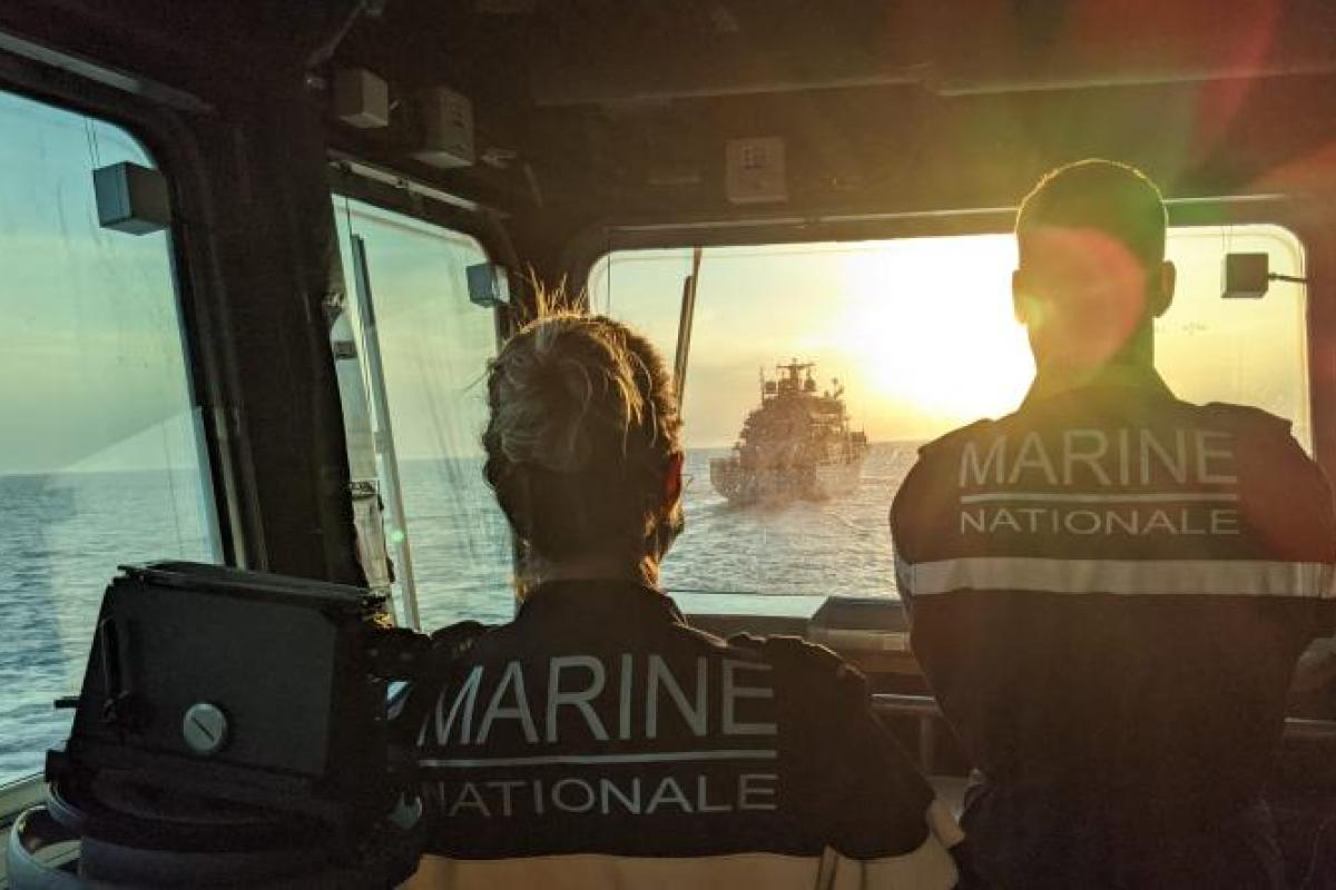 Méditerranée orientale – Le Forbin poursuit ses activités de coopération au sein du SNMG2