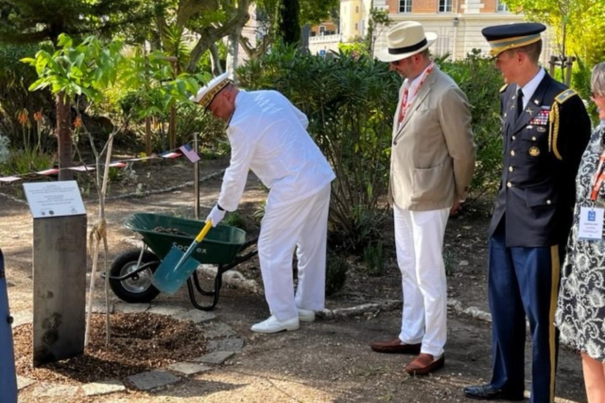 Méditerranée – L’amitié franco-américaine célébrée à la base navale de Toulon