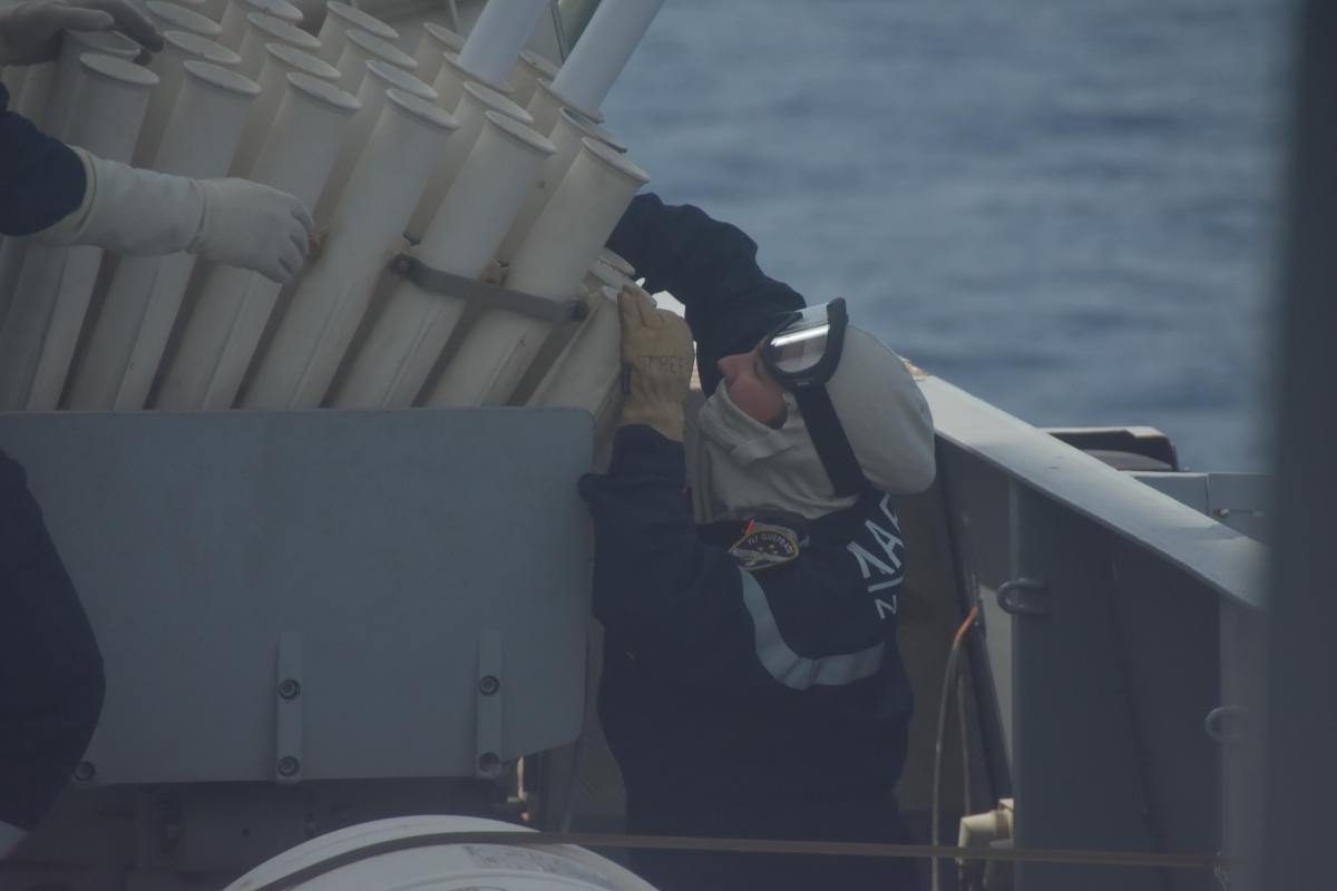 Le Guépratte reprend la mer
