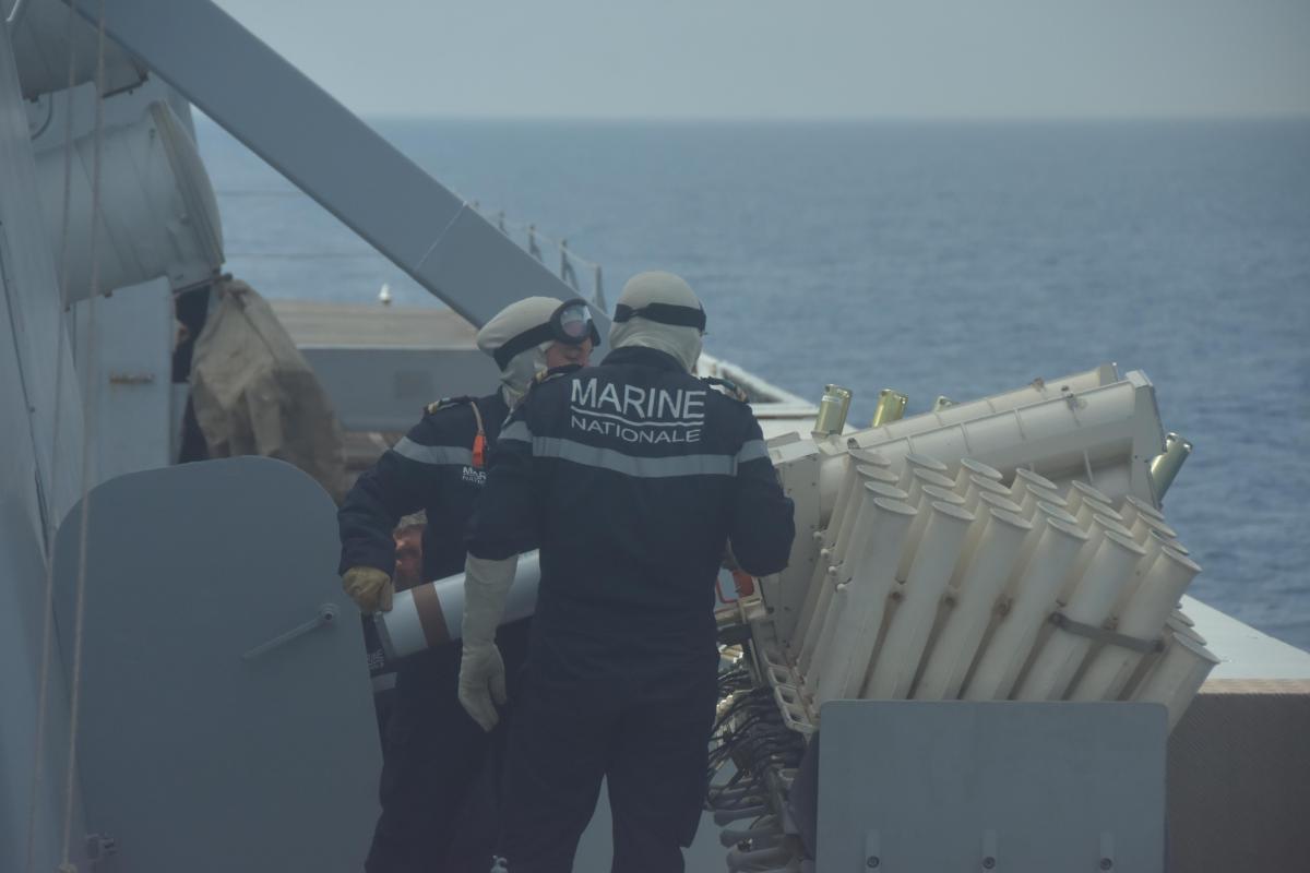 Le Guépratte reprend la mer