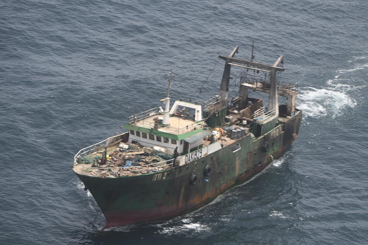 Golfe de Guinée – Les marins du ciel en patrouille de police des pêches au profit du Sénégal