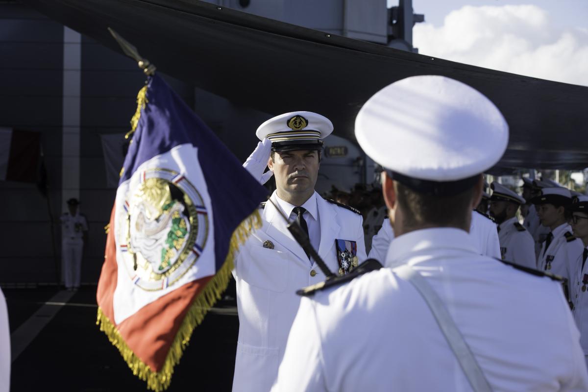 Un nouveau commandant pour la frégate de surveillance Vendémiaire