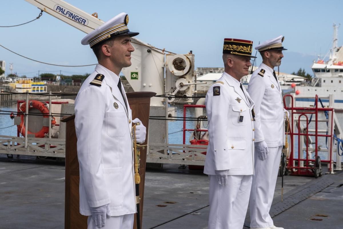 Un nouveau commandant  pour le patrouilleur polaire L’Astrolabe