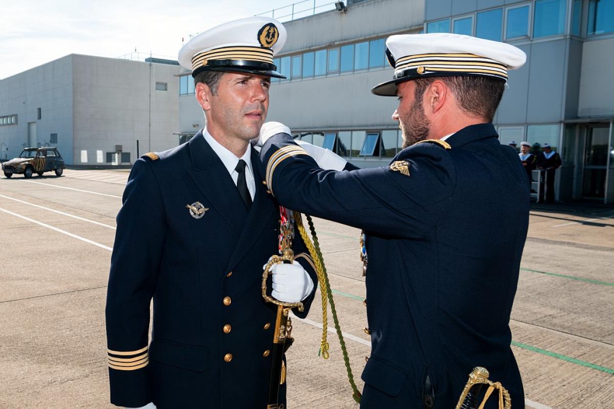 BAN Landivisiau : La flottille 11F change de commandant 