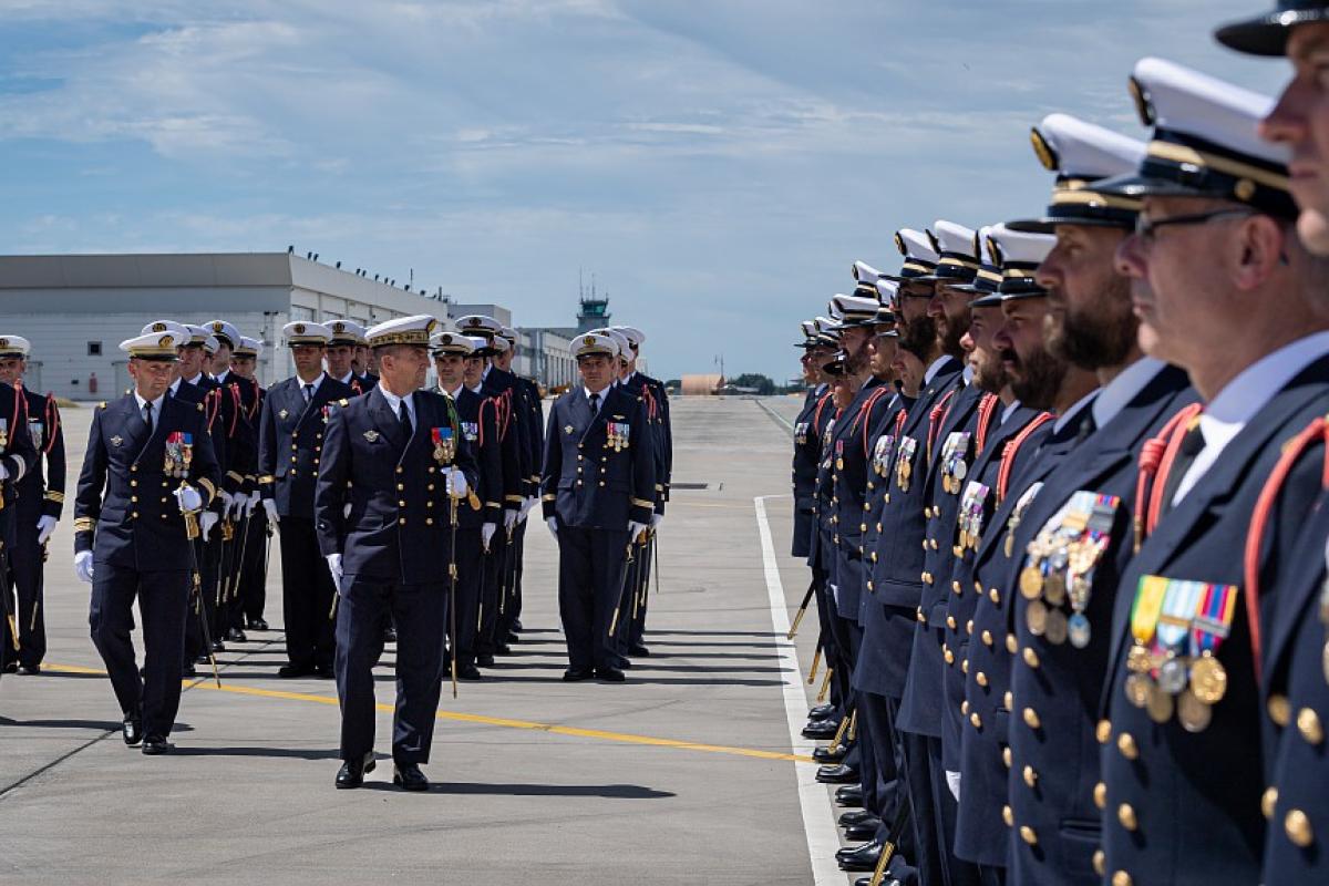 BAN Landivisiau : La flottille 17F change de commandant 
