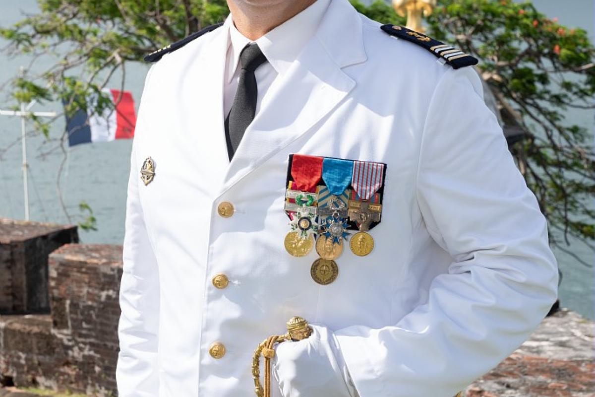 Nouveau commandant pour la base navale de Fort-De-France 