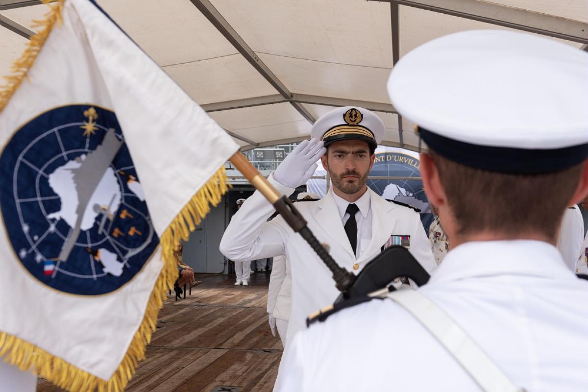 Nouveau commandant pour l’équipage A du Dumont d’Urville