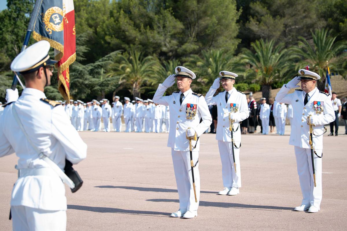 Prise de commandement du Pôle Écoles Méditerranée 