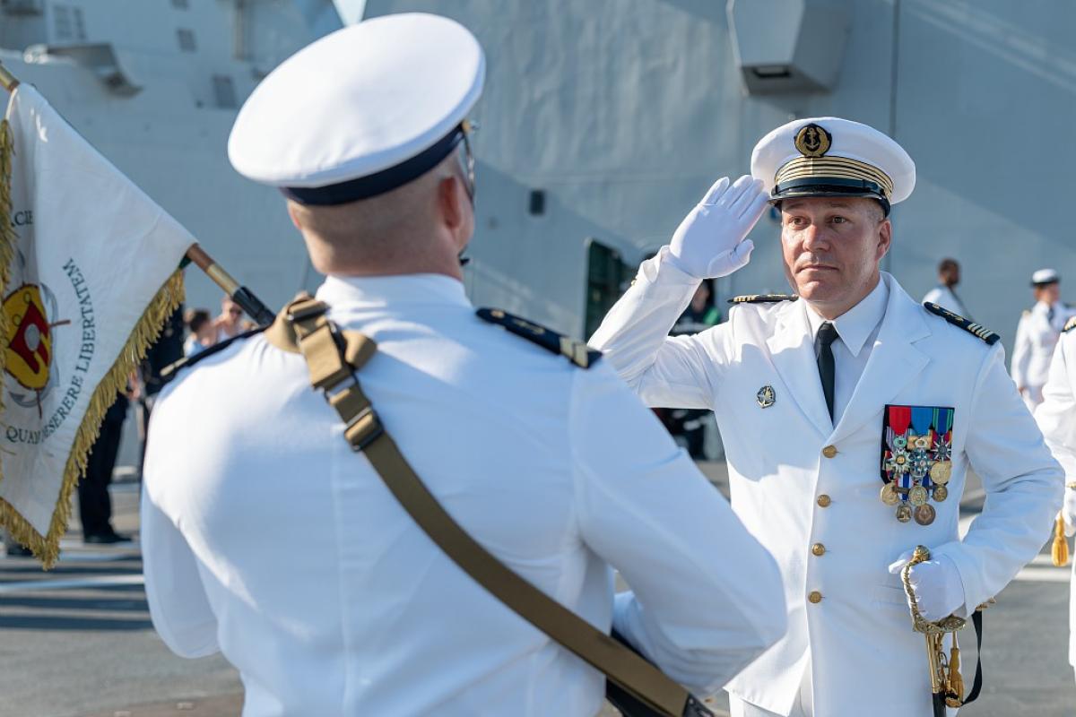 Un nouveau commandant pour la FREMM Auvergne