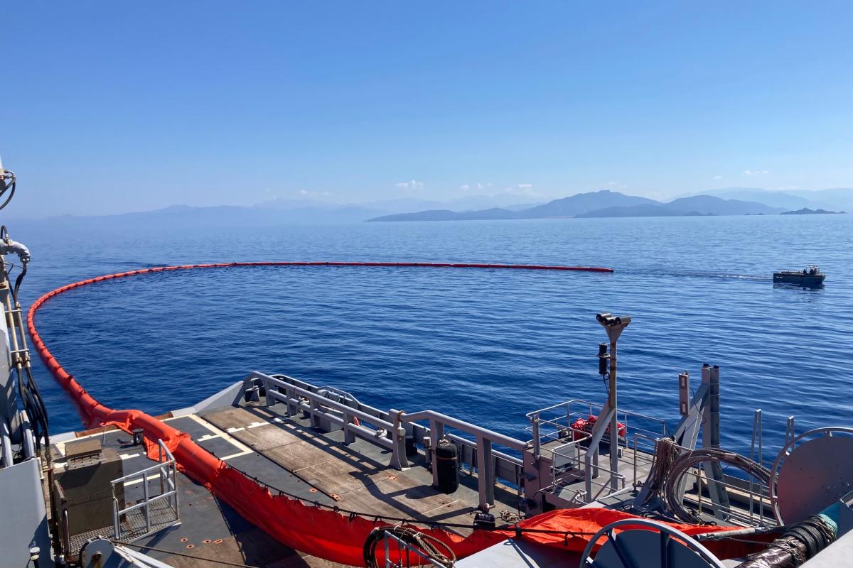 Méditerranée : Le BSAM Loire opère dans le cadre de l’action de l’état en mer
