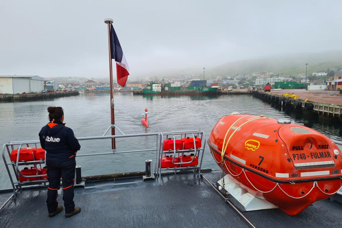 PSP Fulmar - Recherches de l'épave du Ravenel
