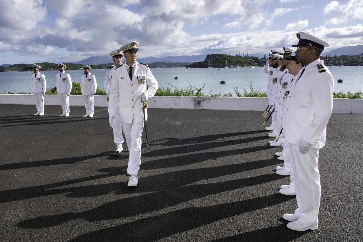 Passation de commandement – Equipage B du BSAOM D’Entrecasteaux