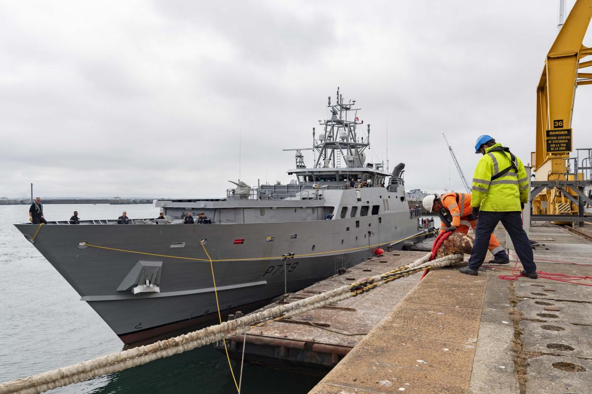 Le POM Auguste Bénébig poursuit son armement à Brest 