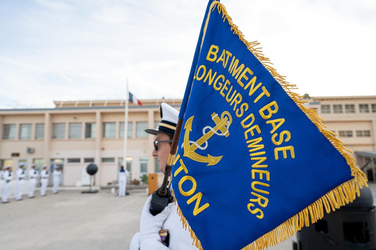 Un nouveau commandant pour le groupe de plongeurs démineurs de la Méditerranée et le Pluton