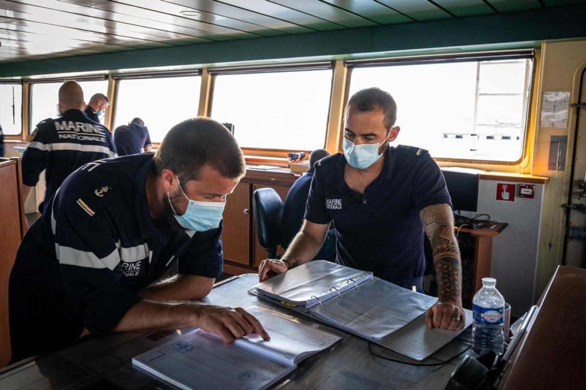 Première relève d’équipages en escale à l’étranger d’un BSAM sur la façade Atlantique.