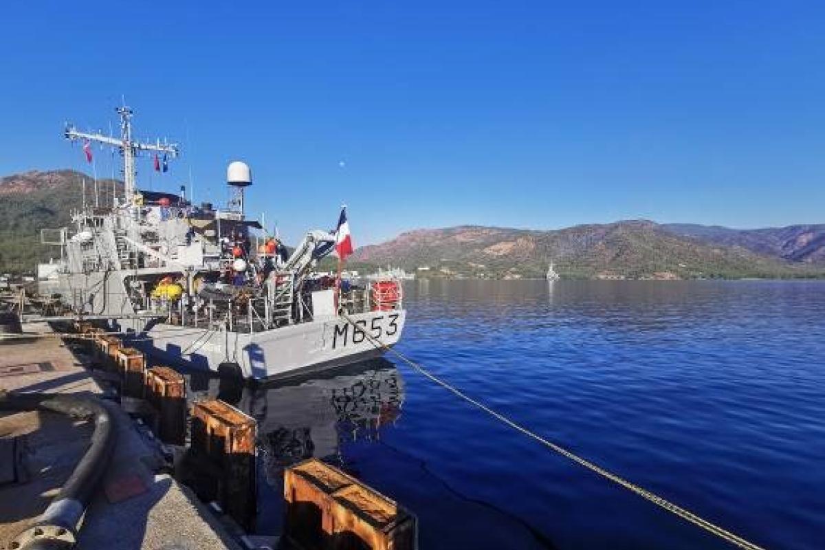  DYNAMIC MARINER 22 – Déploiement d’un chasseur de mines en Méditerranée orientale