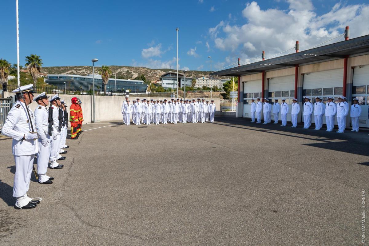 De nouveaux chefs de centre chez les marins-pompiers de Marseille