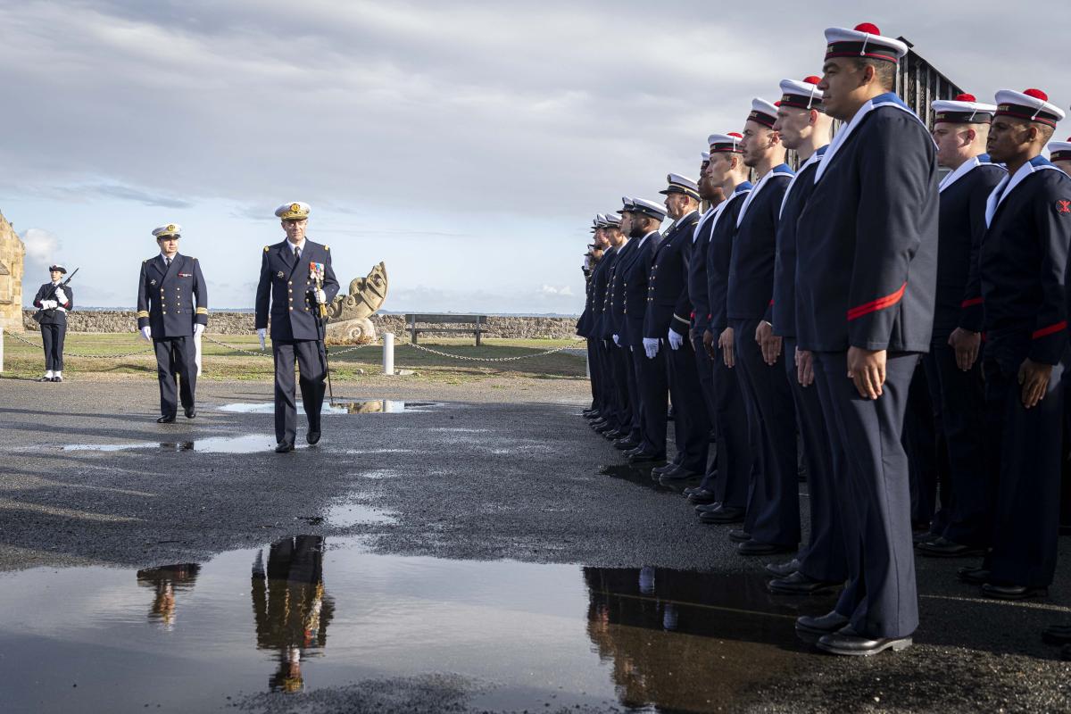  Cérémonie du 52ème anniversaire de la base opérationnelle de l’Ile Longue