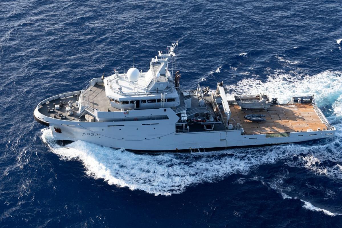  Le Champlain et les tournées de ravitaillement des îles Eparses