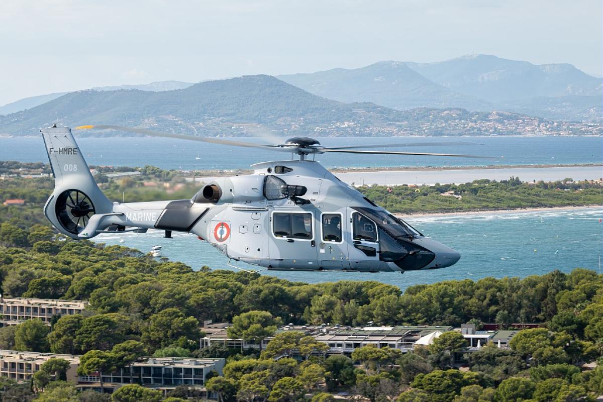  Réception du premier hélicoptère H160 de la flotte intérimaire