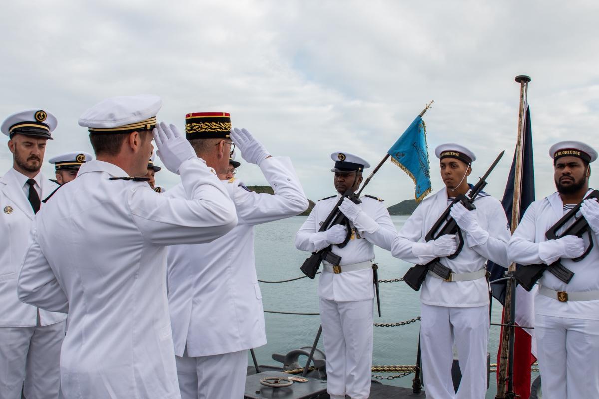 Un nouveau commandant pour le patrouilleur La Glorieuse
